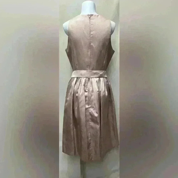 Isaac Mizrahi New York Mikado Satin Party Dress Size 14 - Picture 4 of 8